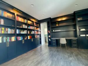 custom built ins and shelving